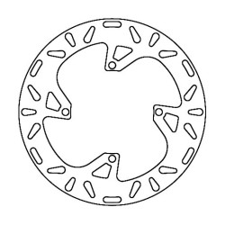 Brake Disc FMD0330R for SHERCO : 450 Enduro 4.5 i 411 250 Se Enduro 2.5 i 611 510 Se Enduro 2.5 i 6 11 Brake Discs Ferodo