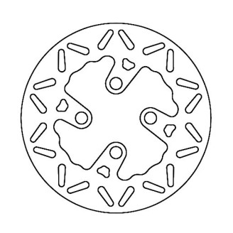 Brake Disc Beta Rev 125-200-250-270 for BETA : 125 REV 3 08 200 REV 3 08 250 REV 3 08 270 REV 3 08 Brake Discs Ferodo