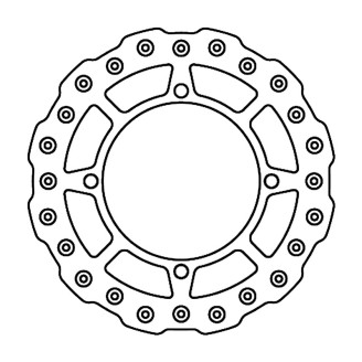 Disco Freno Suzuki Rm-Z250/450 07-18 per SUZUKI RM-Z 450 04-18 Discos de freno Ferodo