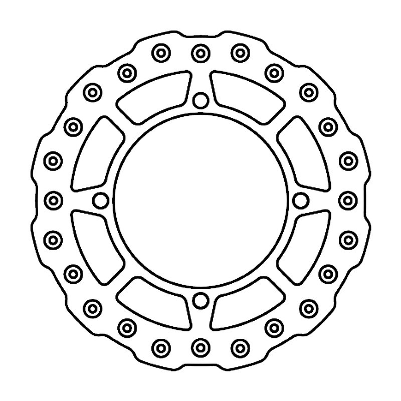 Brake Disc FMD0366MXR for SUZUKI RM-Z 450 04-18 Brake Discs Ferodo