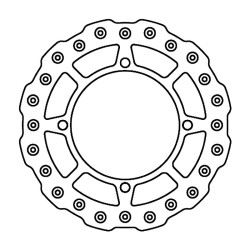 Disco Freno Suzuki Rm-Z250/450 07-18 per SUZUKI RM-Z 450 04-18 Discos de freno Ferodo