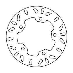 Brake Disc FMD0419R for SYM HD 125/200 Evo 05-11 and other model Brake Discs Ferodo