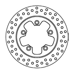 Brake Disc FMD0423R for KYMCO : 50 Dink 4T 7- 125 Dink Euro 3 67 200 Dink Euro 3 I 67 300 G-Dink 12- 200 New Dink 8- nd Brake Discs Ferodo