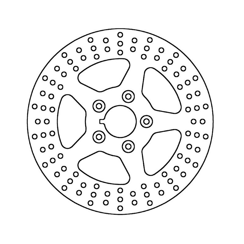 Disco Freno Hd 1584 Fhlr Roadking 08-10 per HARLEY DAVIDSON FLHRC 84 Road King Classic 08-13 e altri modelli Discos de freno Ferodo