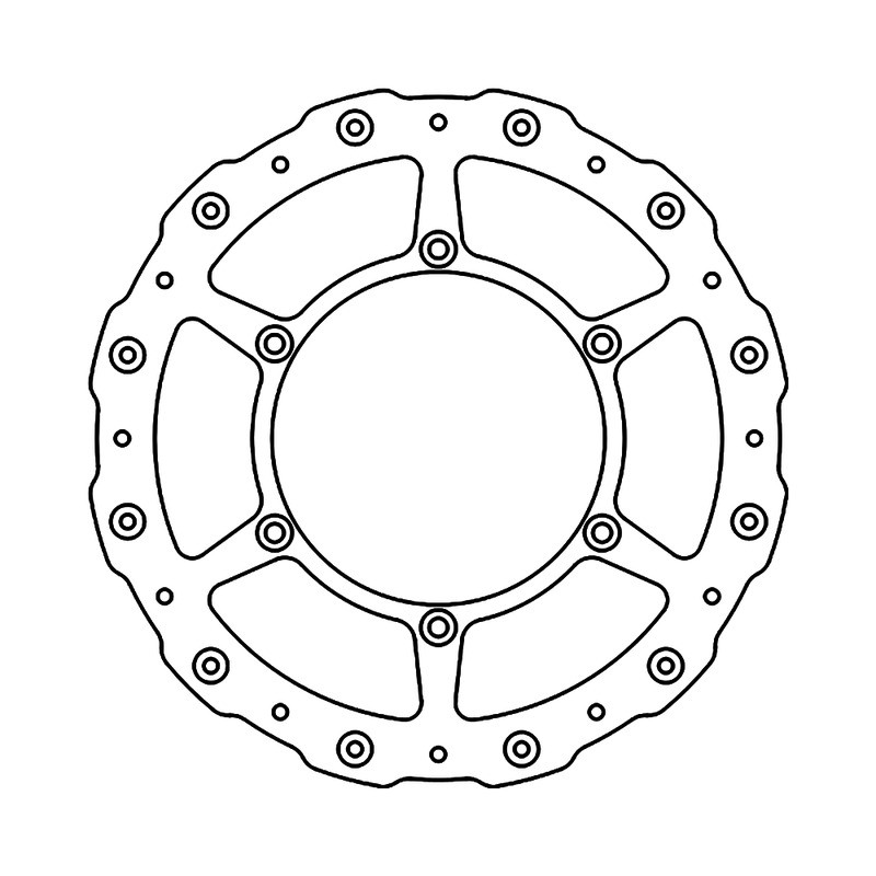 Brake Disc Yamaha Yz 250F- YZ450F- Wr 450F 16- for YAMAHA YZ 125 17- and other model Brake Discs Ferodo