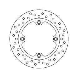 Brake Disc X-Adv 750, Cbf 600/1000- Hornet 600 Rear for HONDA CBF 600 03-11 and other model Brake Discs Ferodo
