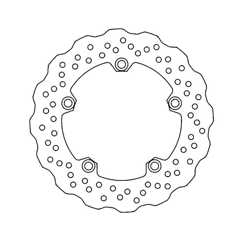 Brake Disc Tracer Mt-07 Mt-09XSR700/900 Rear for YAMAHA MT-07 14-17 and other model Brake Discs Ferodo