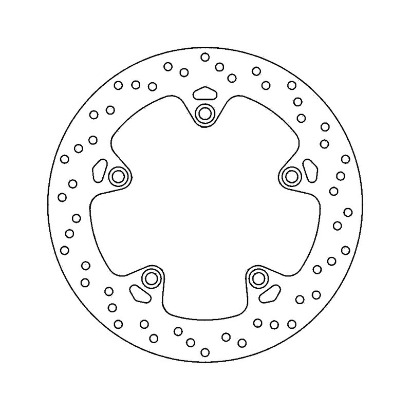 Brake Disc Bmw R1200 Gs-Rt-Rs- R1250 Gs-R-Rs-Rt - Rear for BMW R1200 GS-GS ADV-RT-RS - 18 and other model Brake Discs Ferodo