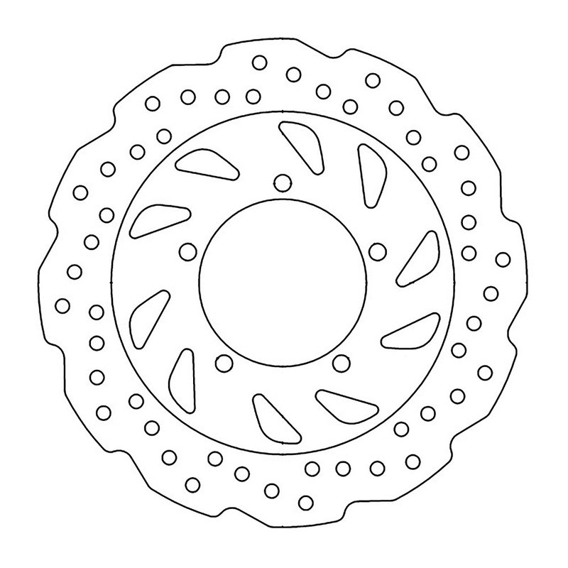 Brake Disc Yamaha Cygnus 12508-10 Front for MBK Flame 125 07-12 and other model Brake Discs Ferodo