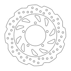 Brake Disc Yamaha Cygnus 12508-10 Front for MBK Flame 125 07-12 and other model Brake Discs Ferodo