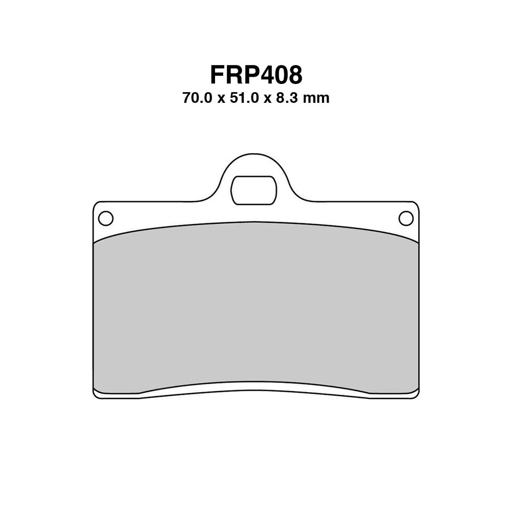 Ferodo Brake Pads FRP408ST - FRP408ST