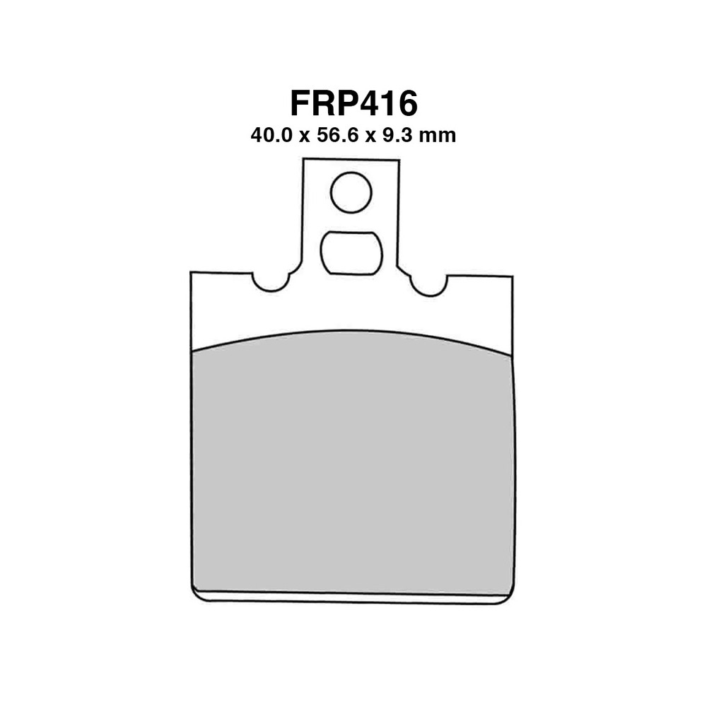 Ferodo Brake Pads FRP416P for HONDA : NSR F RAIDEN 125 94-96 NSR R 125 91-01 NSR F 125 91-93 CRM 125 90-99 and other model Brake Pads Ferodo