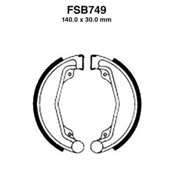 Ganasce Ferodo FSB749 per HONDA CB250RS 81-84 e altri modelli Ganasce Freno Ferodo