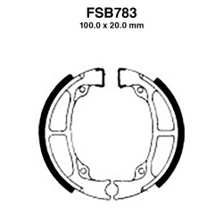 Ferodo Brake Shoes FSB783 for SUZUKI : RM X 80 81-85 Ganasce Freno Ferodo