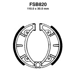 Ferodo Brake Shoes FSB820 for PUCH Monza 50 83 Ganasce Freno Ferodo