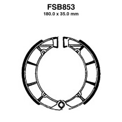 Ganasce Ferodo FSB853 per CAGIVA Alazzurra 350 84-86 e altri modelli Ganasce Freno Ferodo