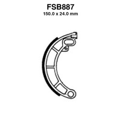 Ferodo Brake Shoes FSB887 for PIAGGIO : Vespa PK Automatica 125 84-84 Ganasce Freno Ferodo