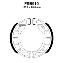 Ferodo Brake Shoes FSB910A for GILERA Trend 50 89-92 and other model Ganasce Freno Ferodo