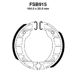 Ganasce Ferodo FSB915A per PIAGGIO : Free 50 96-00 Free 50 93-95 Zip 50 92-96 Ganasce Freno Ferodo