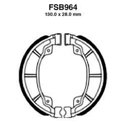 Ganasce Ferodo FSB964 per SYM Symphony 50/125 4T 09-11 e altri modelli Ganasce Freno Ferodo