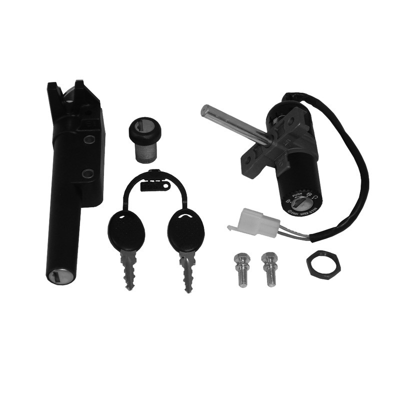 Kit 3PZ Steering Lock,Saddle,Trunk Aprilia Leonardo 125- for APRILIA Leonardo 125/150 99-01 and other model Serrature Zadi