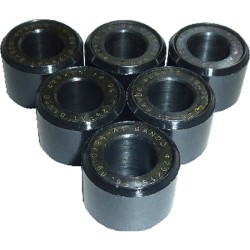 Kit 6 Rulli 20X15 16gSH 125/150 13-16,DINK200 04-06 per HONDA SH 125/150 13-14 e altri modelli Rulli Variatore Bando