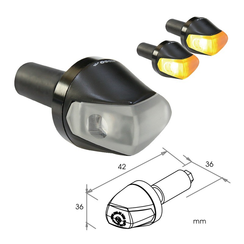 Freccia Led Knight Neravetro Fume\' Flechas KOSO