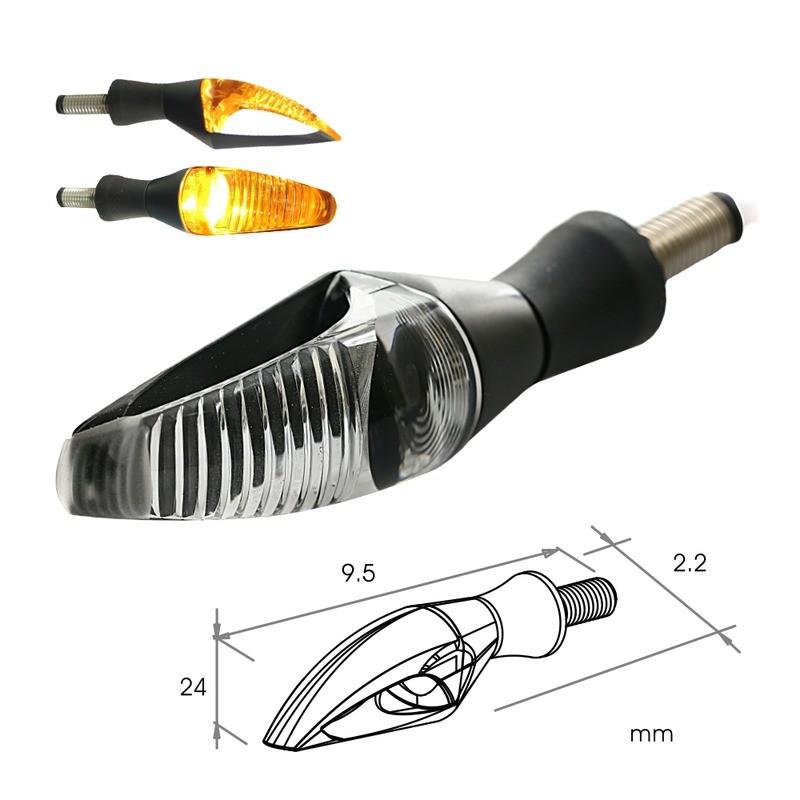 Freccia Led Storm Nera Flechas KOSO