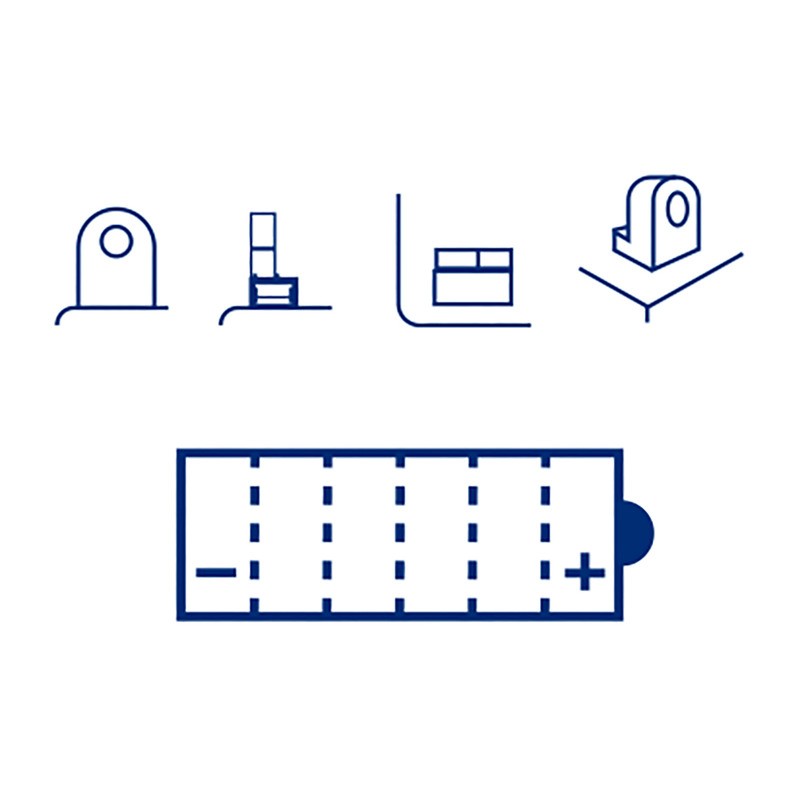 Marelli BATTERYMOB6LB-Sm Lead-Acid Batteries MAGNETI MARELLI