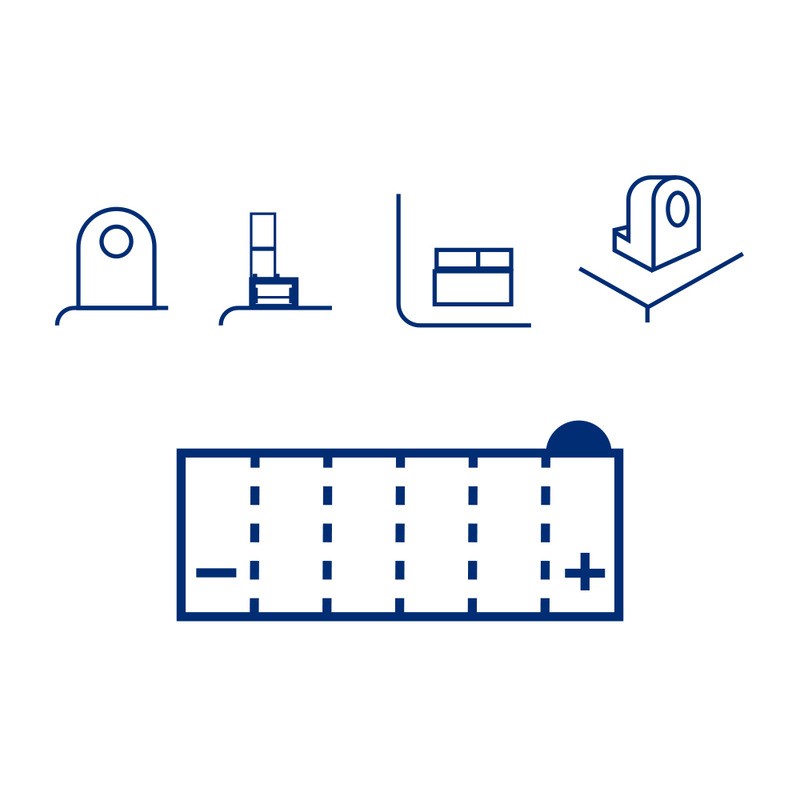 Batteria Marelli MOB7C-A-Smcon Acido per YAMAHA TW 125 99-01 e altri modelli Baterías de plomo-ácido MAGNETI MARELLI