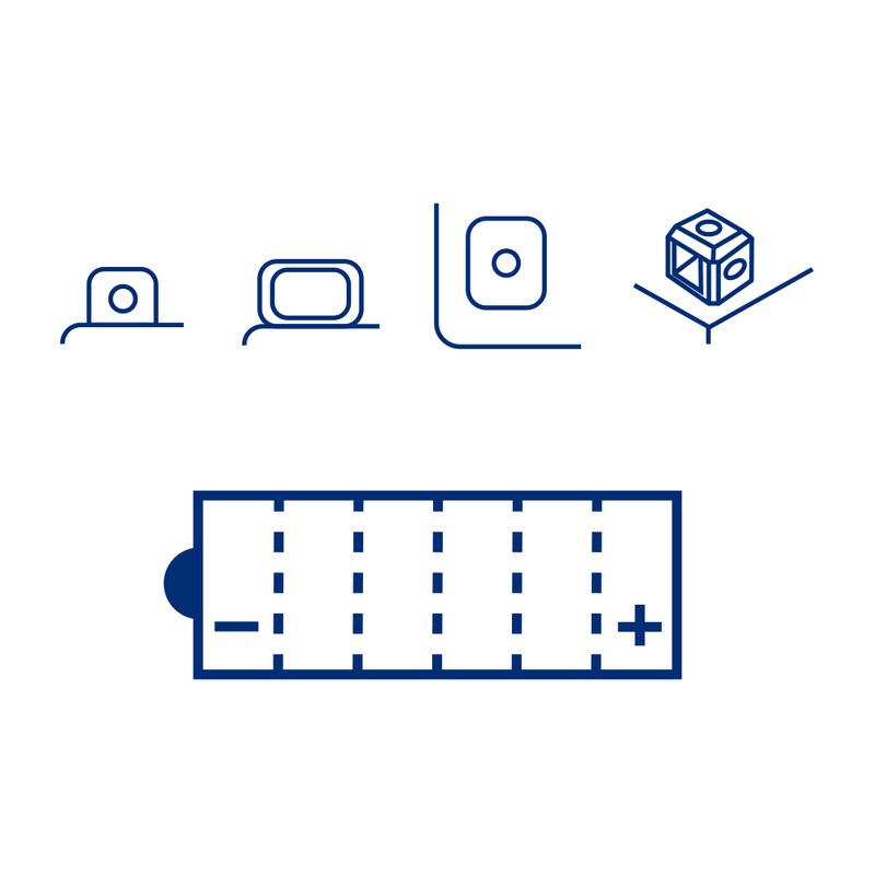 Marelli BATTERYMOB14LA-2-Sm for YAMAHA XTZ Super Tenere 750 89-95 Lead-Acid Batteries MAGNETI MARELLI