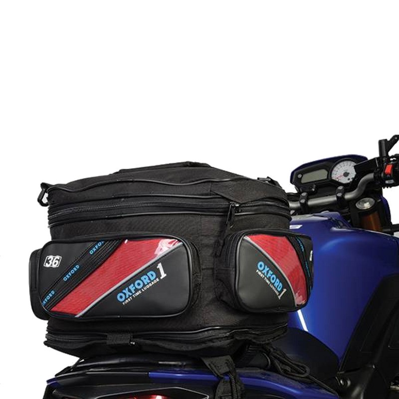 Borsa Post.36L Nera/Zainoestensibile Top cases OXFORD