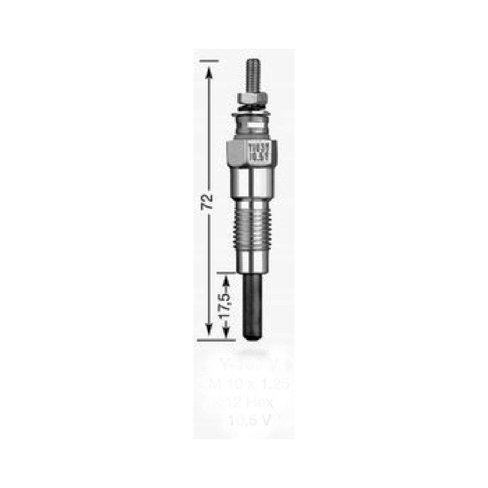 Ngk Glow Plug Y-103 - Y-103