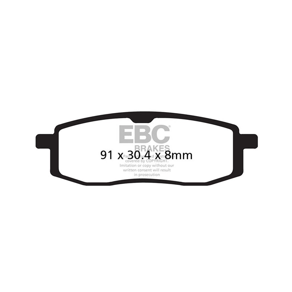 Pastiglie Tt Yamaha TT600 -92ANT Pastiglie Freno EBC