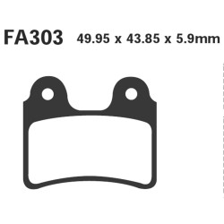 Brake Pads Tt Beta Rev 3-Rrenduro 03- Brake Pads EBC