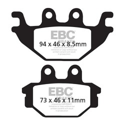 Brake Pads Tt Kymco Kxr/Mxu for KYMCO MXU/MXU R 250/300 04-14 Brake Pads EBC