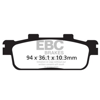 Brake Pads Tt Daelim/Sym Quad - FA427TT