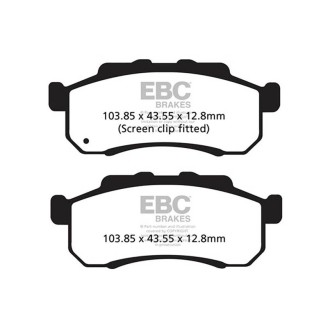 Brake Pads Tt Honda Muv 700-9DX for HONDA MUV 700-9 09-09 Brake Pads EBC