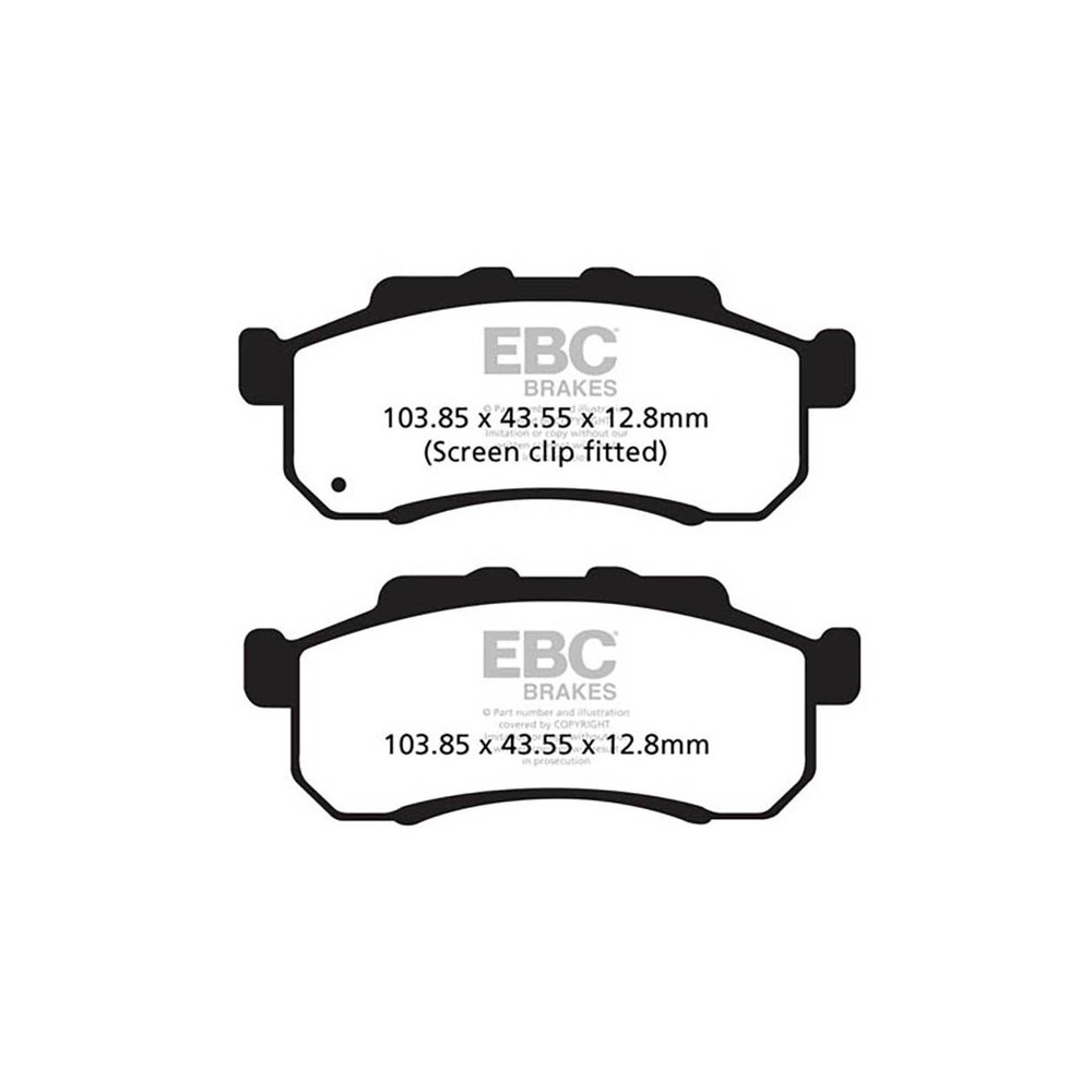 Brake Pads Tt Honda Muv 700-9DX for HONDA MUV 700-9 09-09 Brake Pads EBC