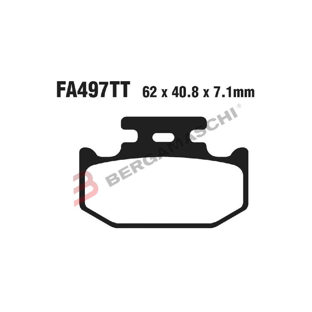 Brake Pads Tt Rhino 700 Park for YAMAHA Rhino YXR 7 00 Brake Pads EBC