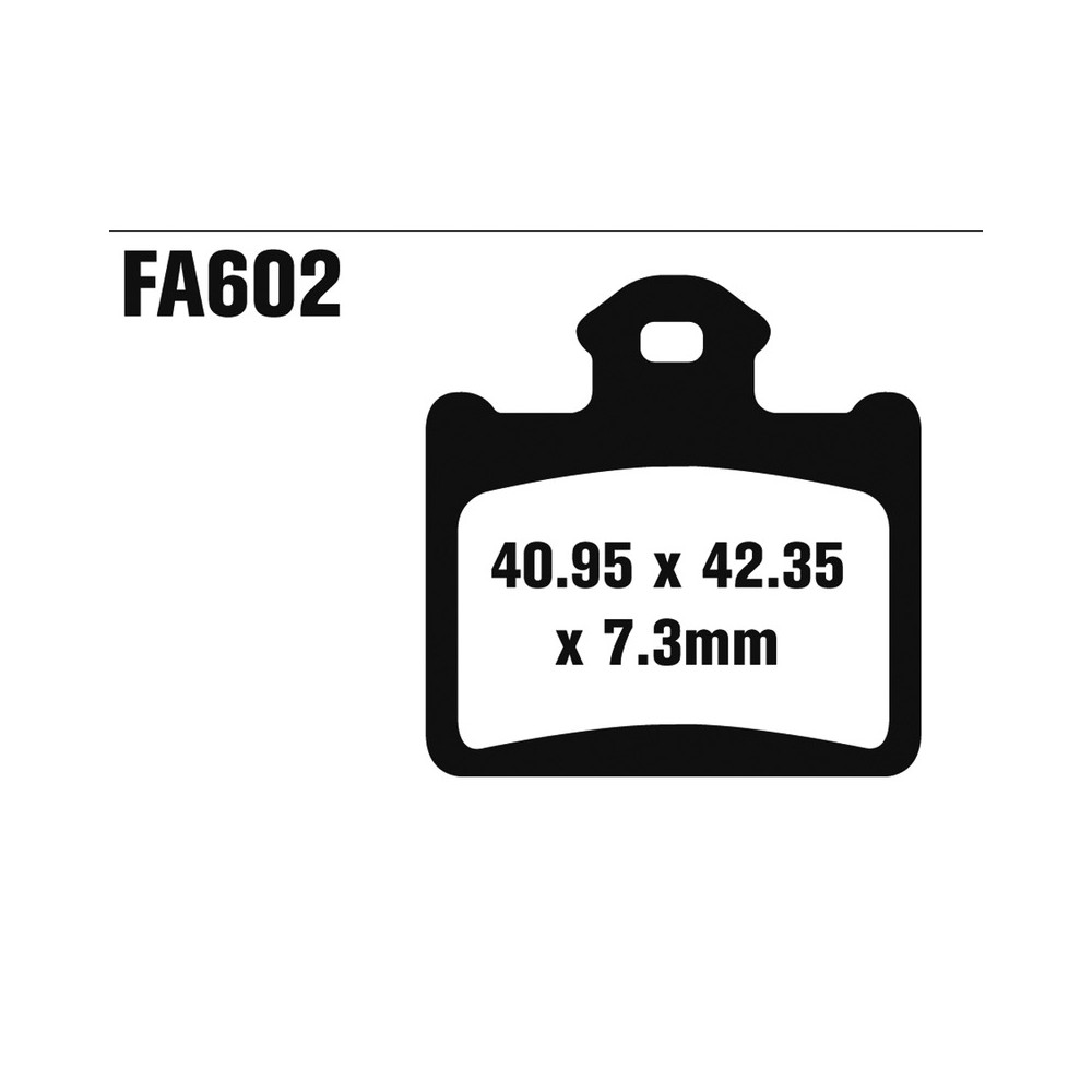 Brake Pads Tt Ktm Sx 85 11- Rear T. Husqvarna Cr 65 11- - FA602TT