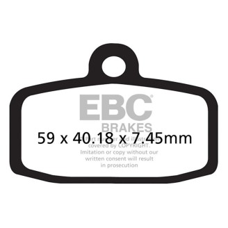 Brake Pads Tt Ktm Sx 85 12- Frnt Gas Gas Txt - FA612TT