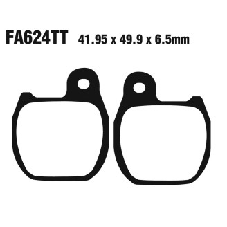 Brake Pads Tt Honda Tlm 25088-92 - FA624TT