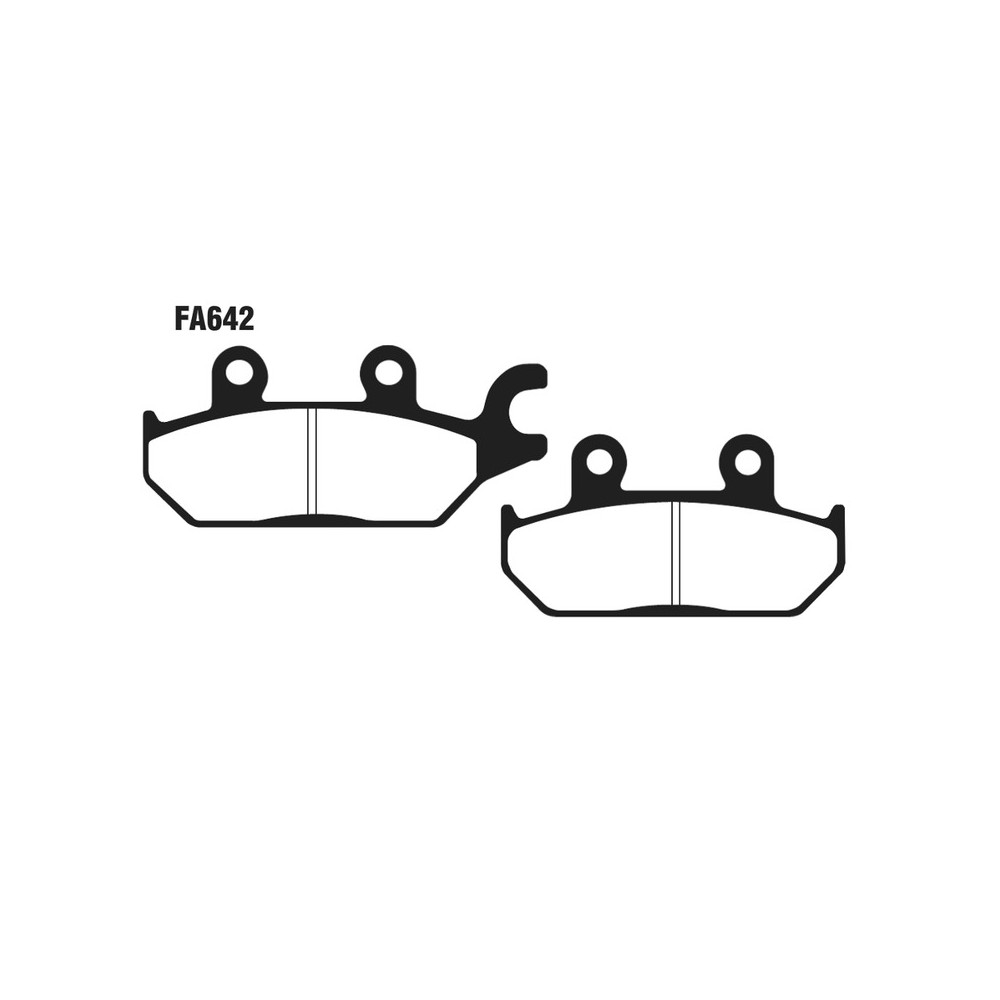 Brake Pads Tt Can Am Commander - FA642TT