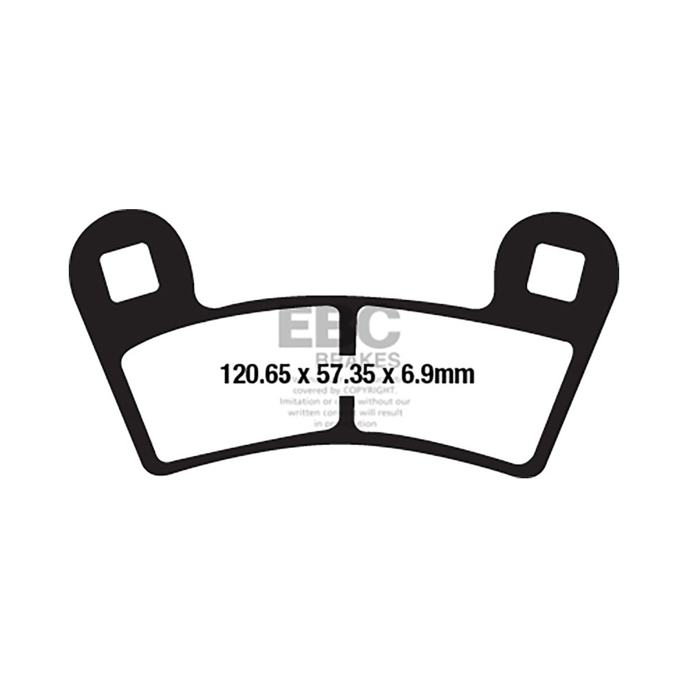 Pastiglie Tt Polaris 900 Rzr per POLARIS 900 RZR/RZR S 15- Pastiglie Freno EBC