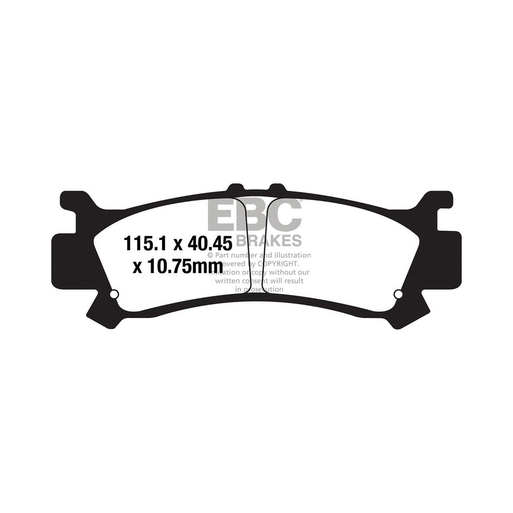Brake Pads Tt FA701TT - FA701TT