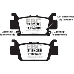 Brake Pads Tt FA701TT - FA703TT