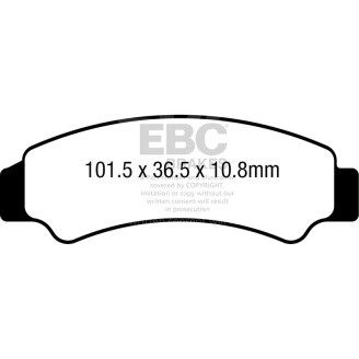 Brake Pads Tt FA726TT - FA726TT