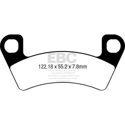 Brake Pads Tt FA740TTFRONT for ARCTIC CAT Cushman Hauler 4X4 19-20 and other model Brake Pads EBC