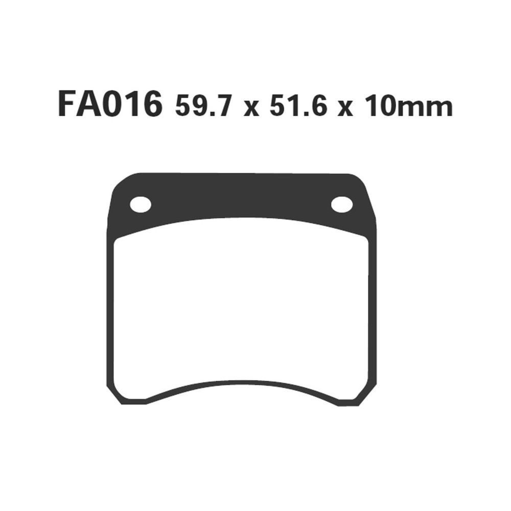 Brake Pads Ducati 750 Sport 74FRONT - FA016